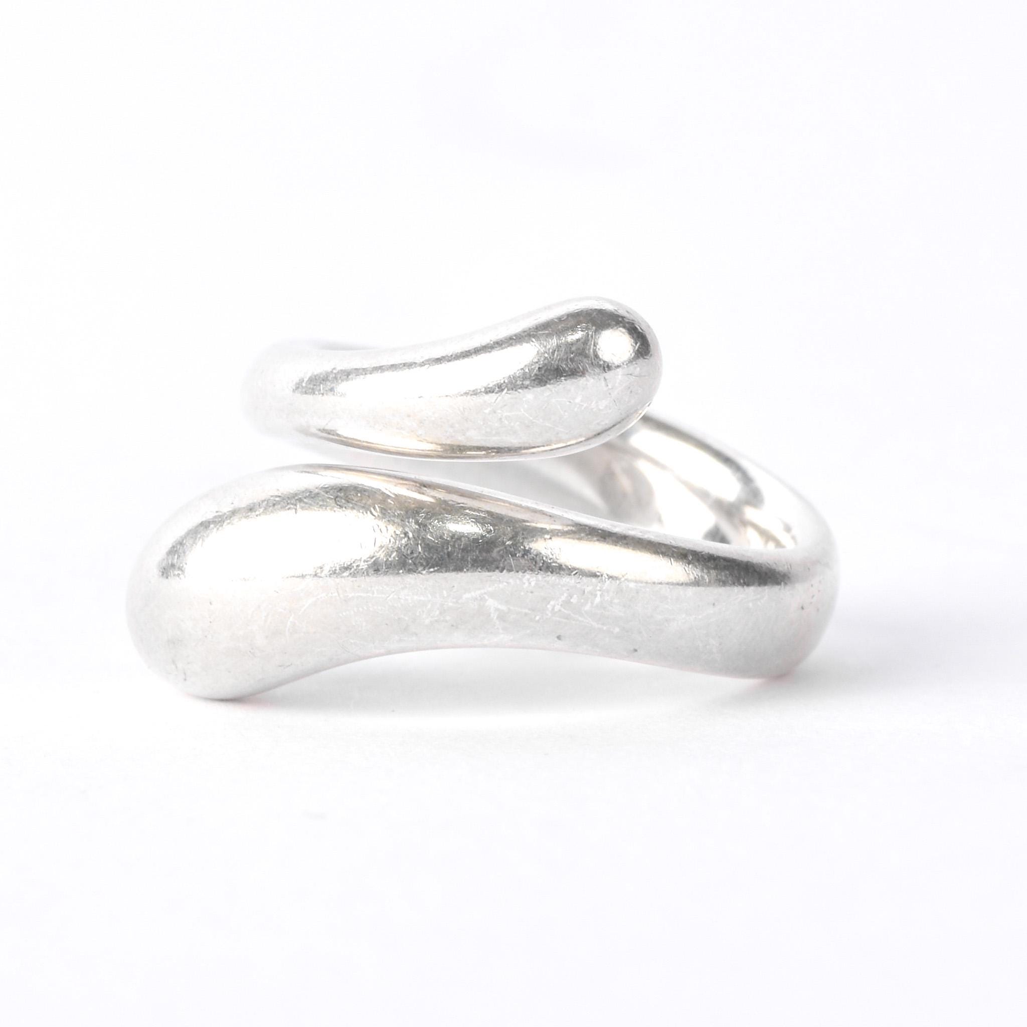Vintage Tiffany & Co. Elsa Peretti Teardrop Sterling Silver Ring