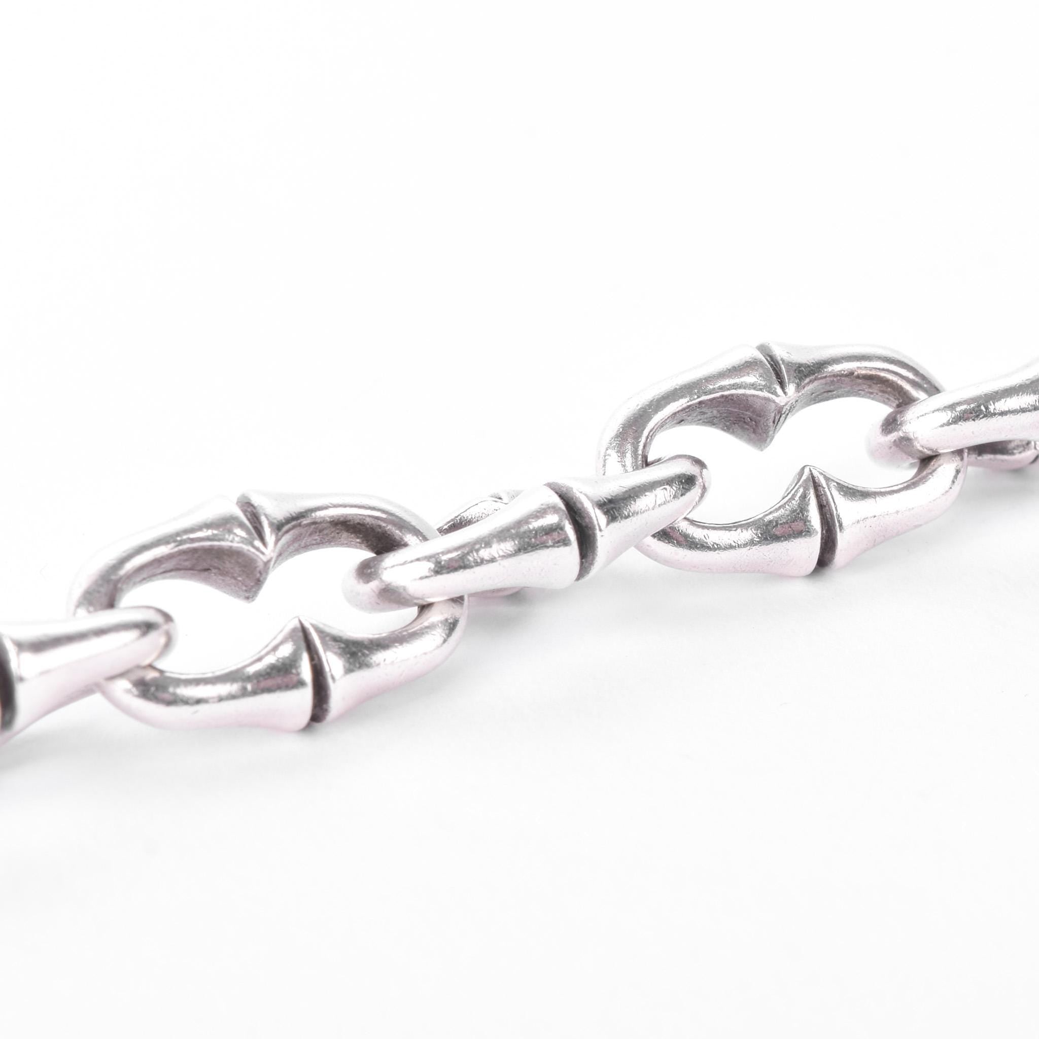Vintage Lone Ones Leonard Kamhout Sterling Silver Link Bracelet