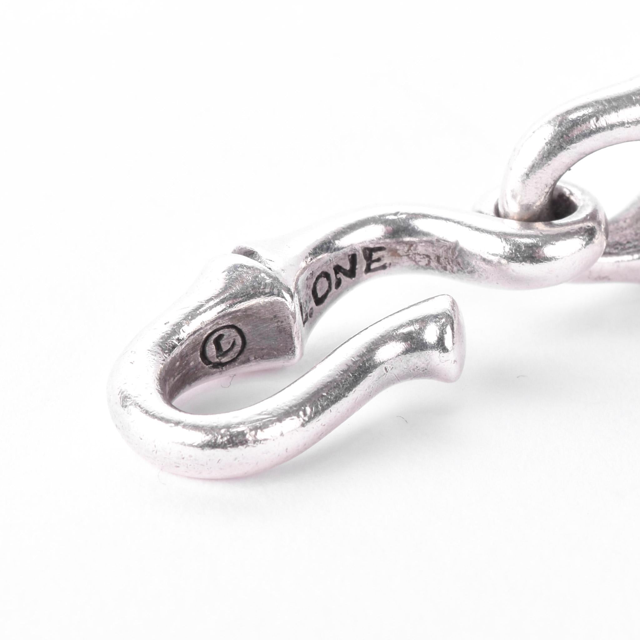 Vintage Lone Ones Leonard Kamhout Sterling Silver Link Bracelet