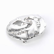1930's-1940's Georg Jensen Art Nouveau #20 Sterling Silver Brooch