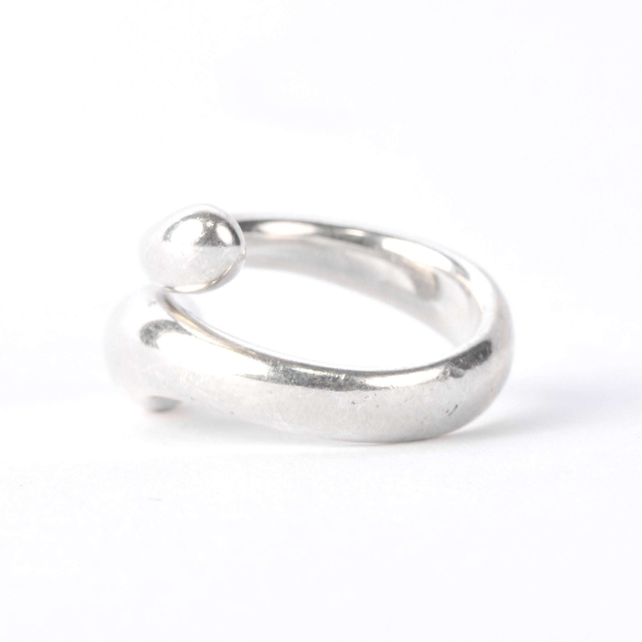 Vintage Tiffany & Co. Elsa Peretti Teardrop Sterling Silver Ring