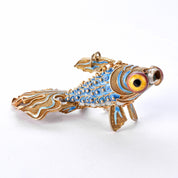1920's Chinese Articulated Cloisonné Enamel Koi Fish Pendant Collection