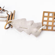 1990 Thomas Mann Techno Romantic Mixed Metals Necklace