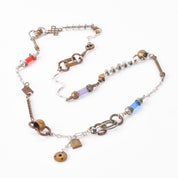 Collection of Signed Thomas Mann Techno-Romantic Mixed-Metal Jewelry