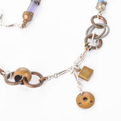 Collection of Signed Thomas Mann Techno-Romantic Mixed-Metal Jewelry