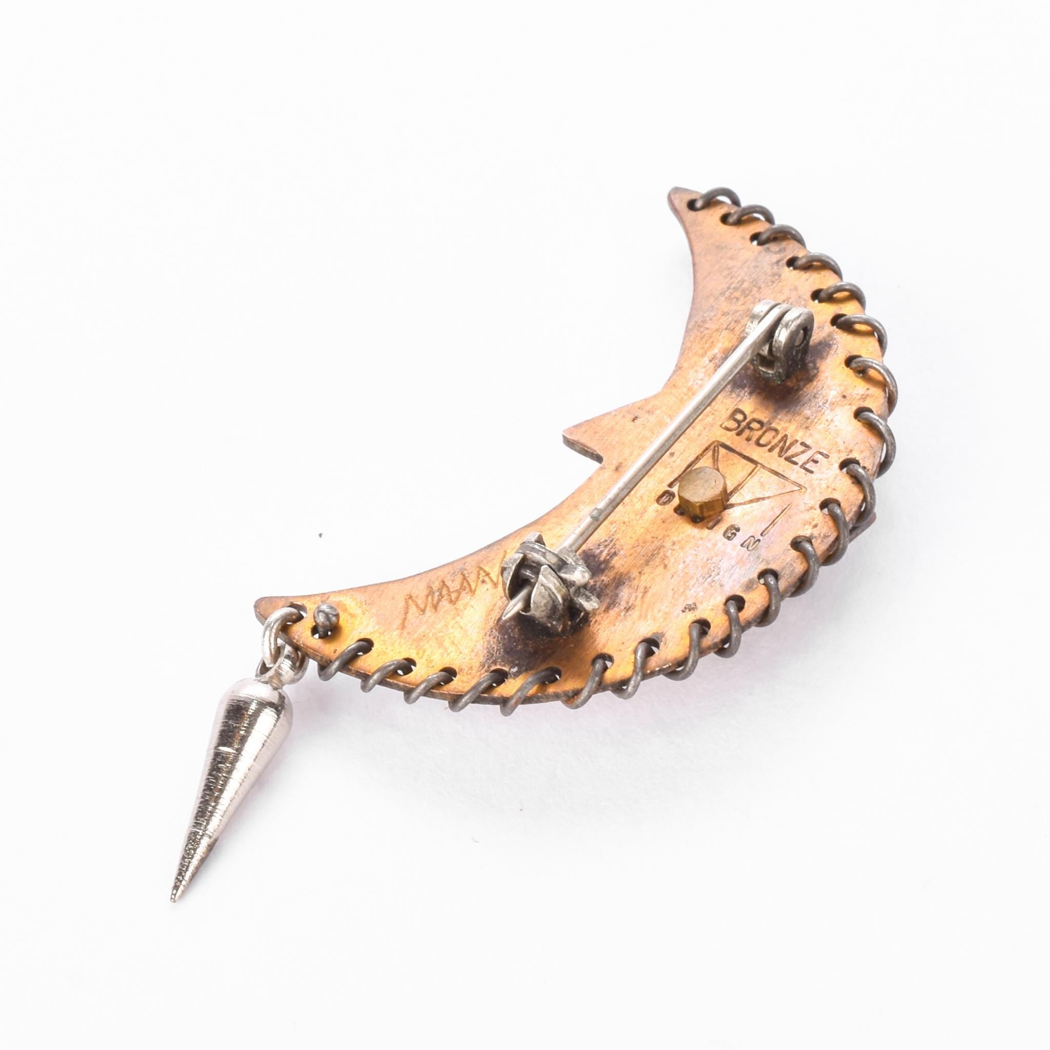 Collection of Signed Thomas Mann Techno-Romantic Mixed-Metal Jewelry