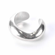 Sterling Silver Modernist Asymmetrical Silver Cuff