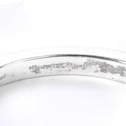Taxco Sterling Silver Multi-Gemstone Inlay Bangle Bracelet