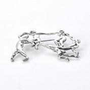 Sterling Silver "La Danse" by Matisse Recreation Brooch