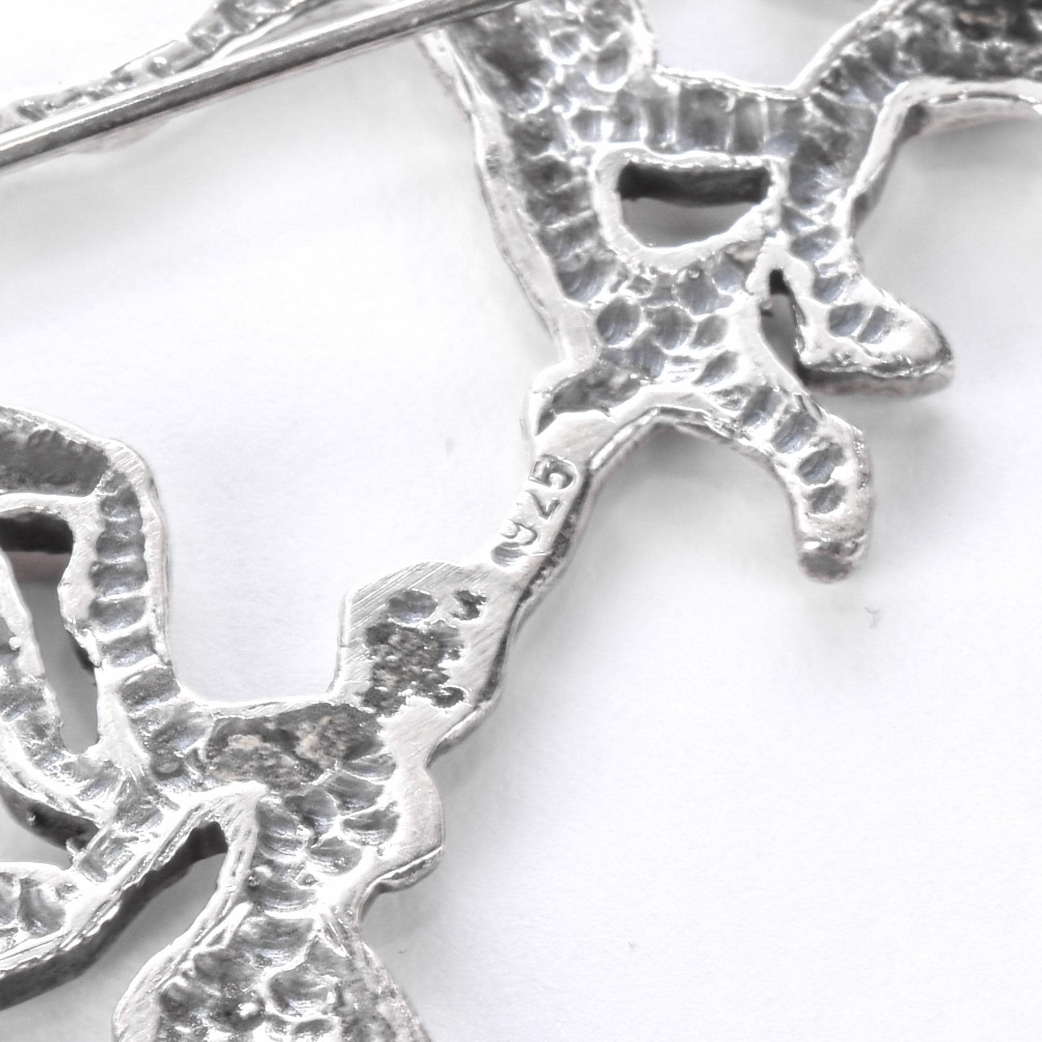 Sterling Silver "La Danse" by Matisse Recreation Brooch