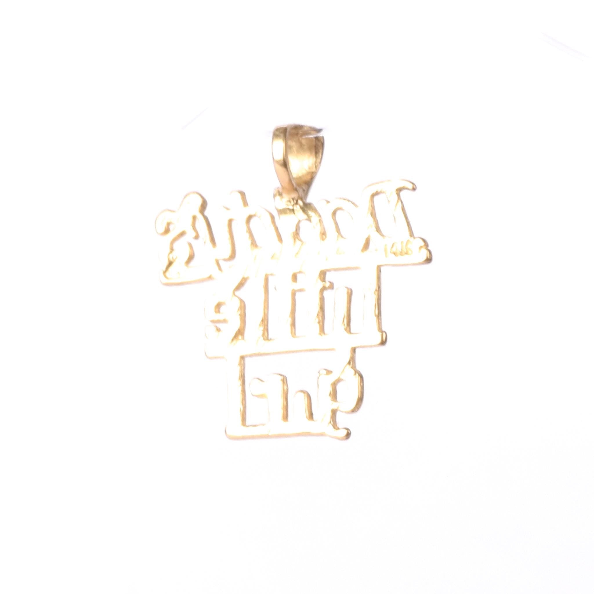 14K Gold "Daddy's Little Girl" Charm