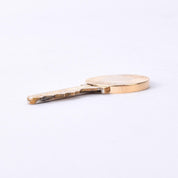 House Key Pendant with 14K Gold Medallion