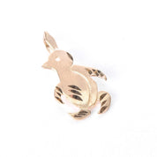 14K Gold Baby Penguin Charm