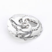 1930's-1940's Georg Jensen Art Nouveau #20 Sterling Silver Brooch