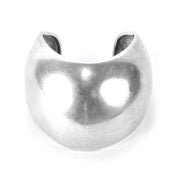 Sterling Silver Taxco Modernist Wavy Cuff Bracelet