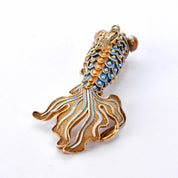 1920's Chinese Articulated Cloisonné Enamel Koi Fish Pendant Collection