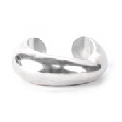Sterling Silver Modernist Asymmetrical Silver Cuff