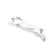 Vintage Tiffany & Co. Sterling Silver Leaping Rabbit Brooch
