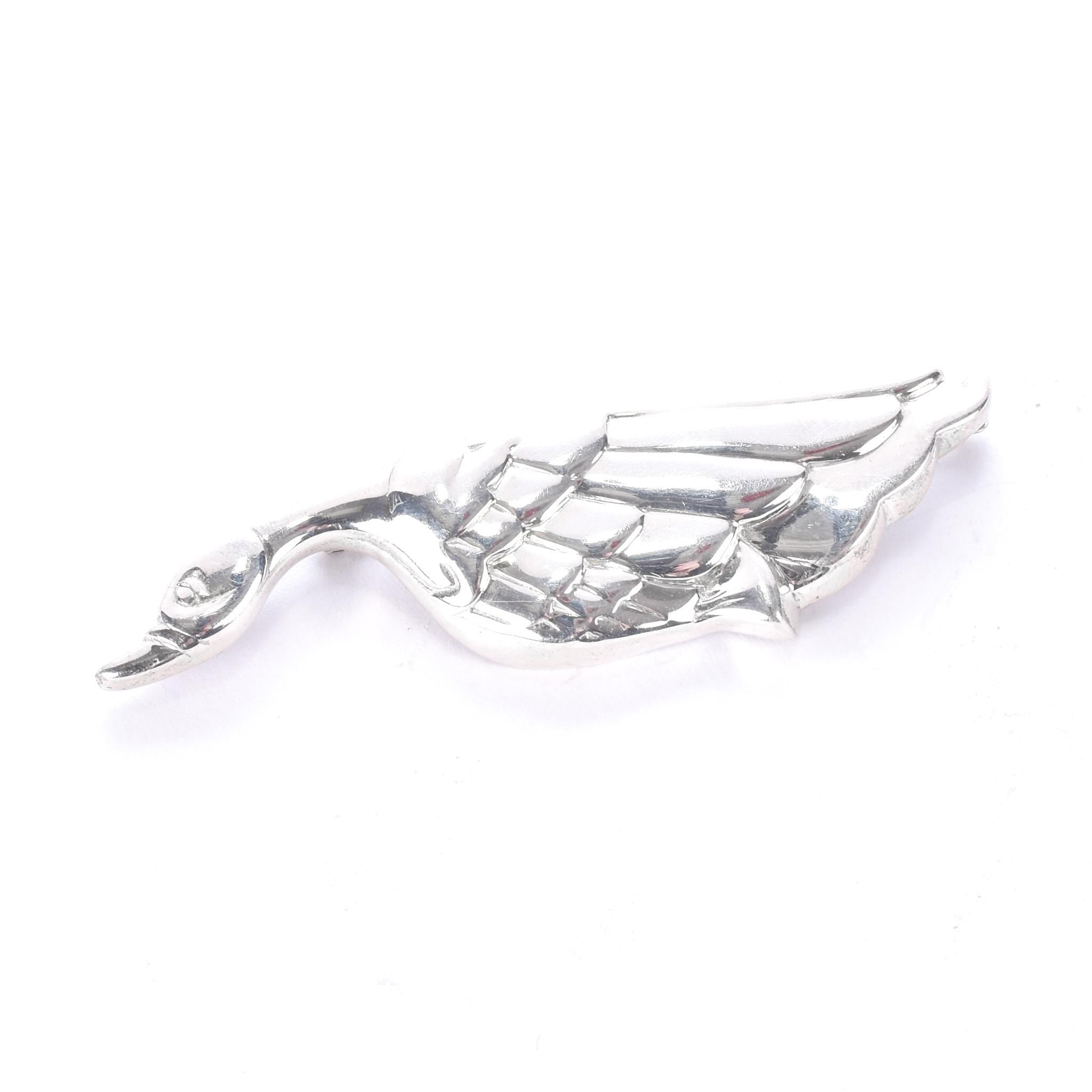 Vintage Tiffany & Co. Sterling Silver Goose Brooch