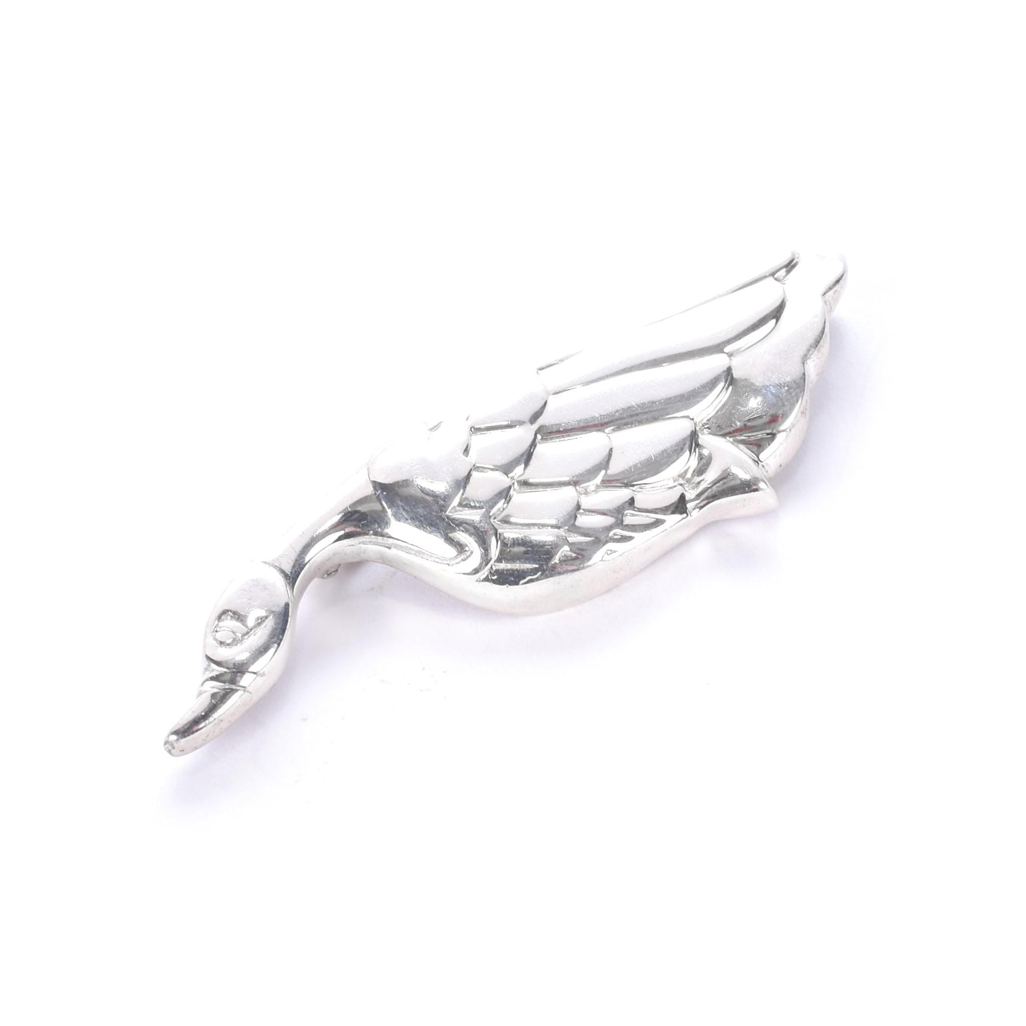Vintage Tiffany & Co. Sterling Silver Goose Brooch