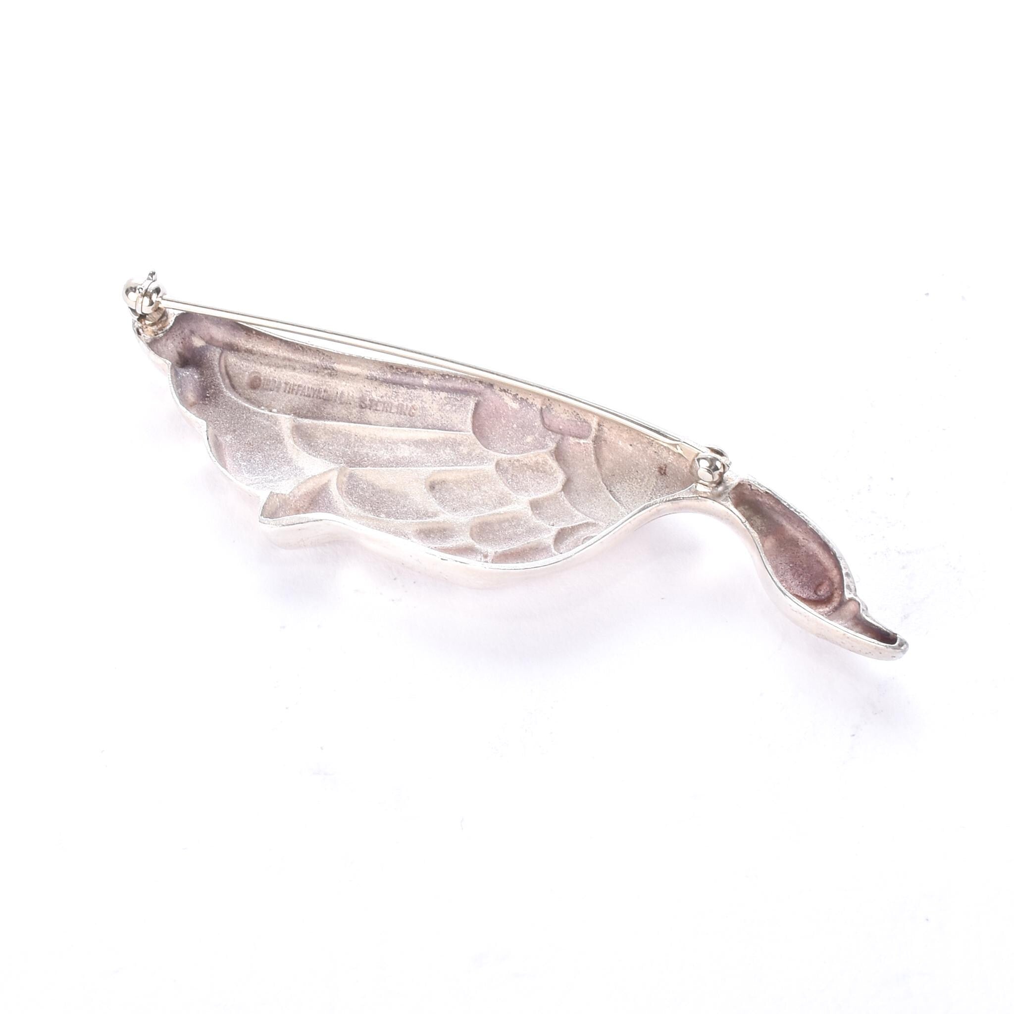 Vintage Tiffany & Co. Sterling Silver Goose Brooch