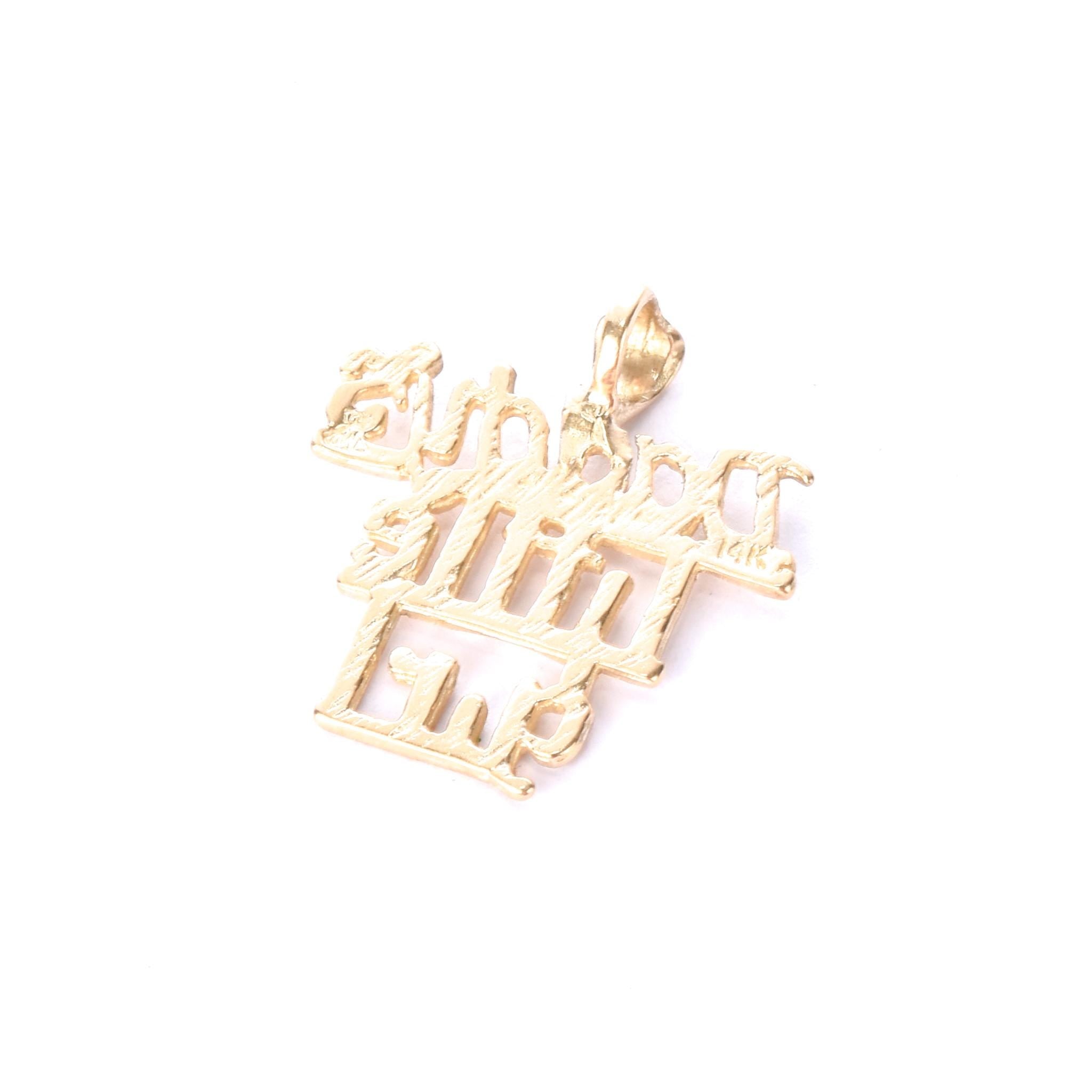 14K Gold "Daddy's Little Girl" Charm