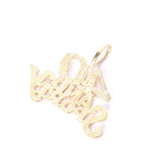 14K Gold "40 And Sporty" Charm