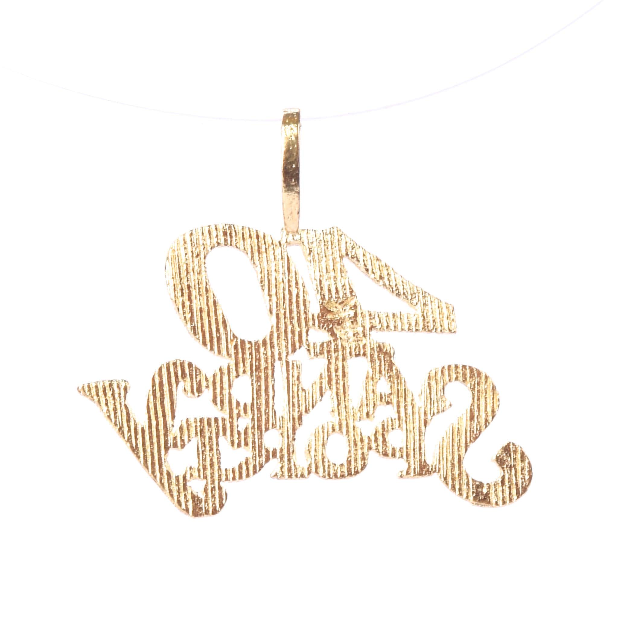 14K Gold "40 And Sporty" Charm