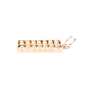 14K Gold Movable Abacus Pendant/Charm