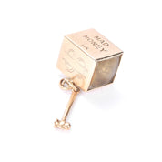 14K Gold "Mad Money" Emergency Dollar with Hammer Pendant