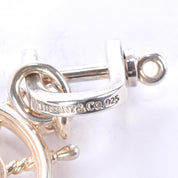 Vintage Tiffany & Co. Sterling Silver Nautical Compass Keychain