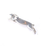 Vintage Tiffany & Co. Sterling Silver Leaping Rabbit Brooch
