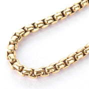 Vintage David Yurman 3.2mm 18K Gold Box Chain Necklace