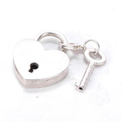 Vintage Tiffany & Co. Elsa Peretti Sterling Silver Padlock and Key