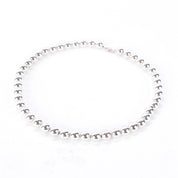 Tiffany & Co. Sterling Silver HardWear Ball Chain Necklace