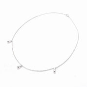 Vintage Tiffany & Co. Elsa Peretti Sterling Silver Three Teardrop Necklace