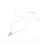 Vintage Tiffany & Co. Elsa Peretti Sterling Silver Cross Necklace