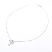 Vintage Tiffany & Co. Elsa Peretti Sterling Silver Cross Necklace