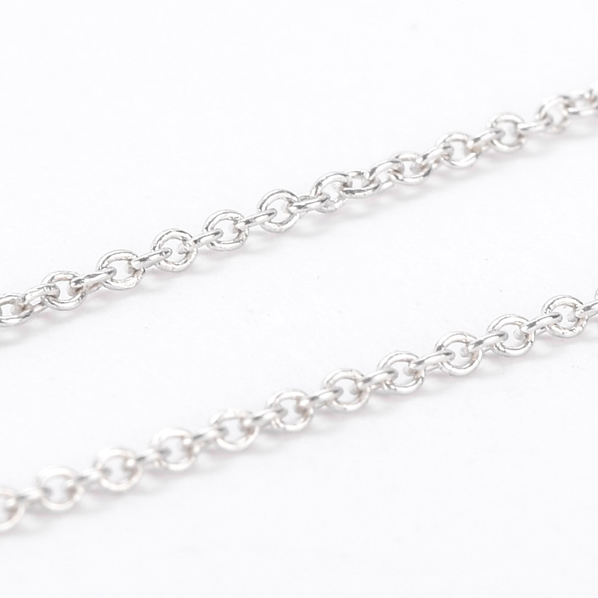 Vintage Tiffany & Co. Elsa Peretti Sterling Silver Cross Necklace