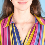 Vintage Tiffany & Co. Elsa Peretti Sterling Silver Cross Necklace