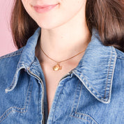 18K Gold Smiling Fish Pendant/Charm