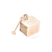 14K Gold "Mad Money" Emergency Dollar with Hammer Pendant