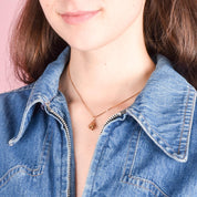 14K Gold Miniature Piano Charm with Opening Lid