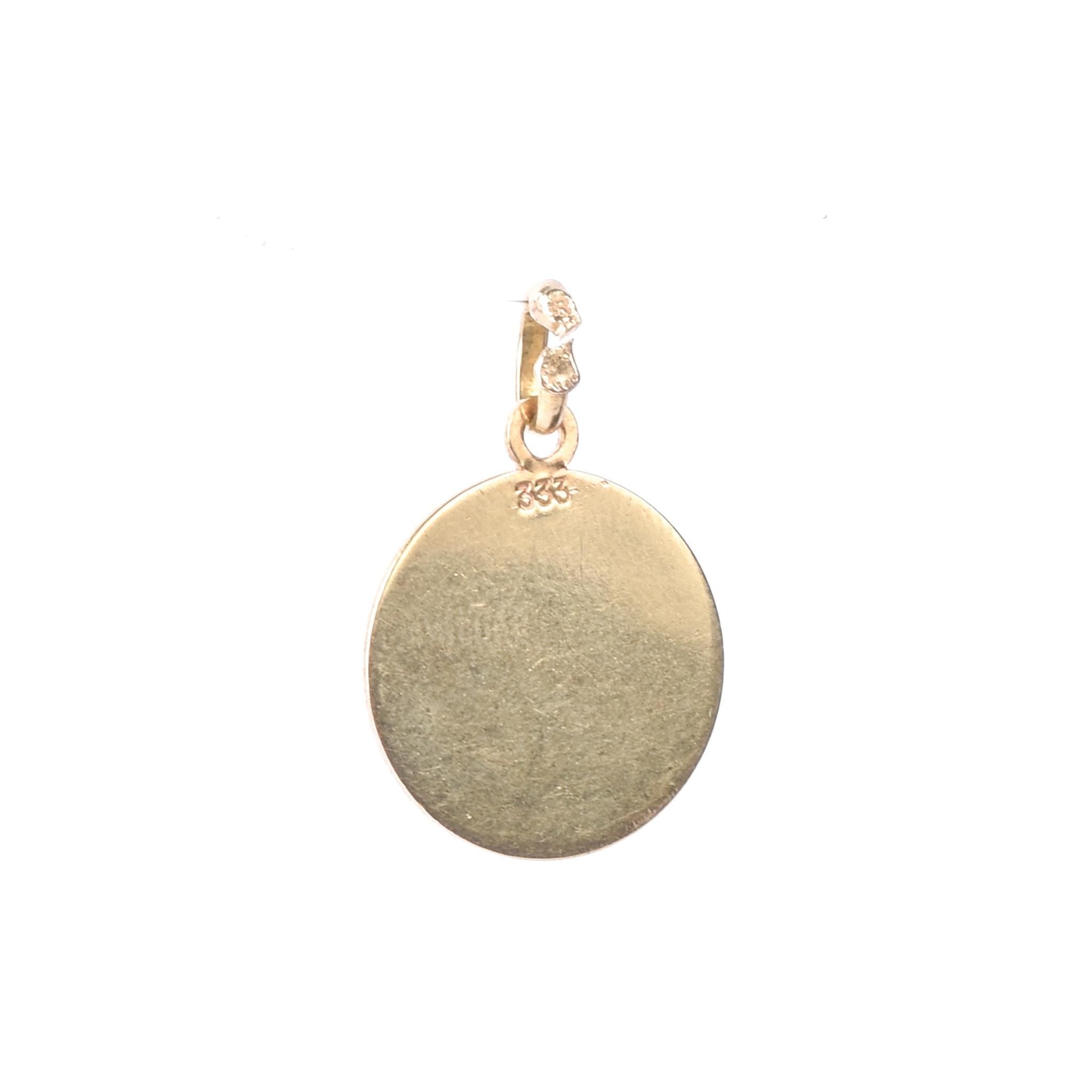 8K Gold "Island" or "Iceland" Pendant/Charm