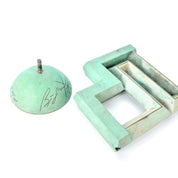 1986 Signed "Reposeful Wind" Bronze Sculpture by Bismarck Victoria