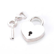 Vintage Tiffany & Co. Elsa Peretti Sterling Silver Padlock and Key