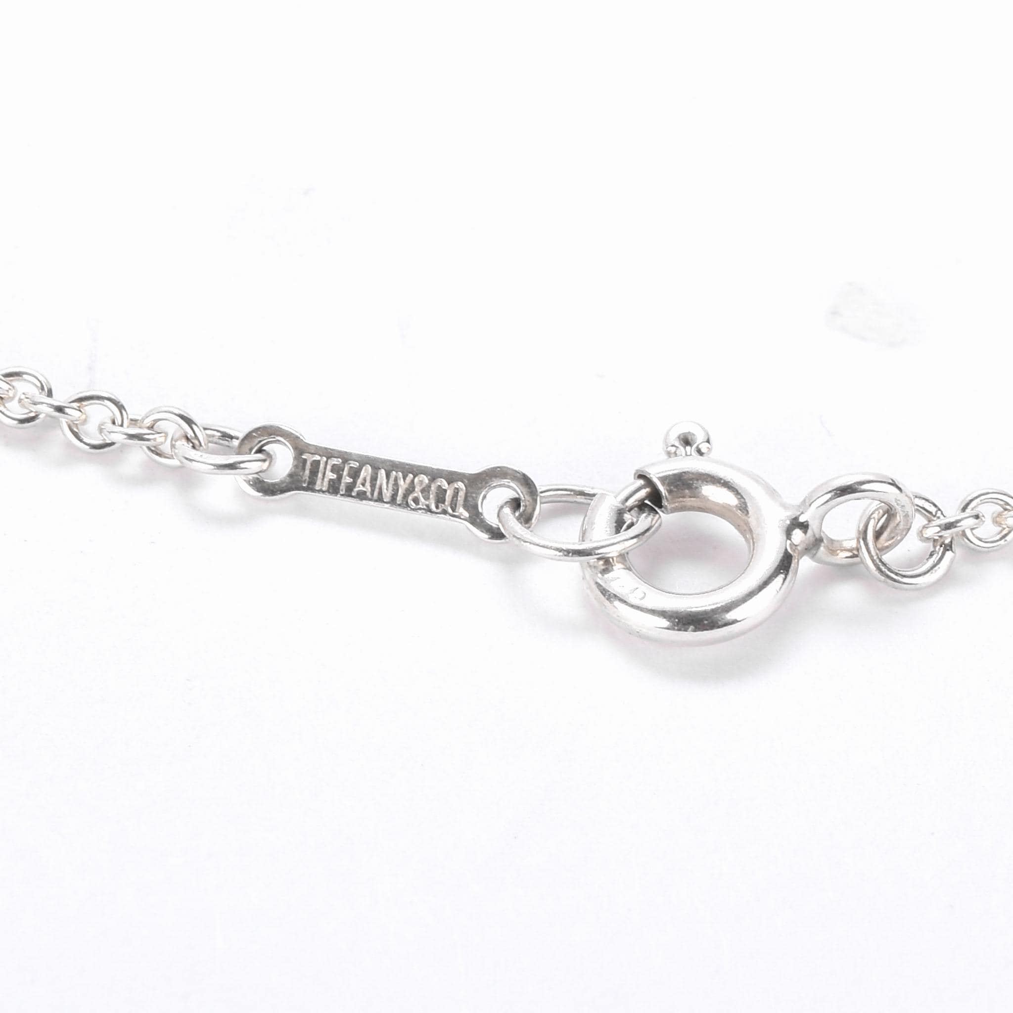 Vintage Tiffany & Co. Elsa Peretti Sterling Silver Three Teardrop Necklace