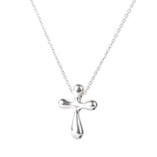 Vintage Tiffany & Co. Elsa Peretti Sterling Silver Cross Necklace