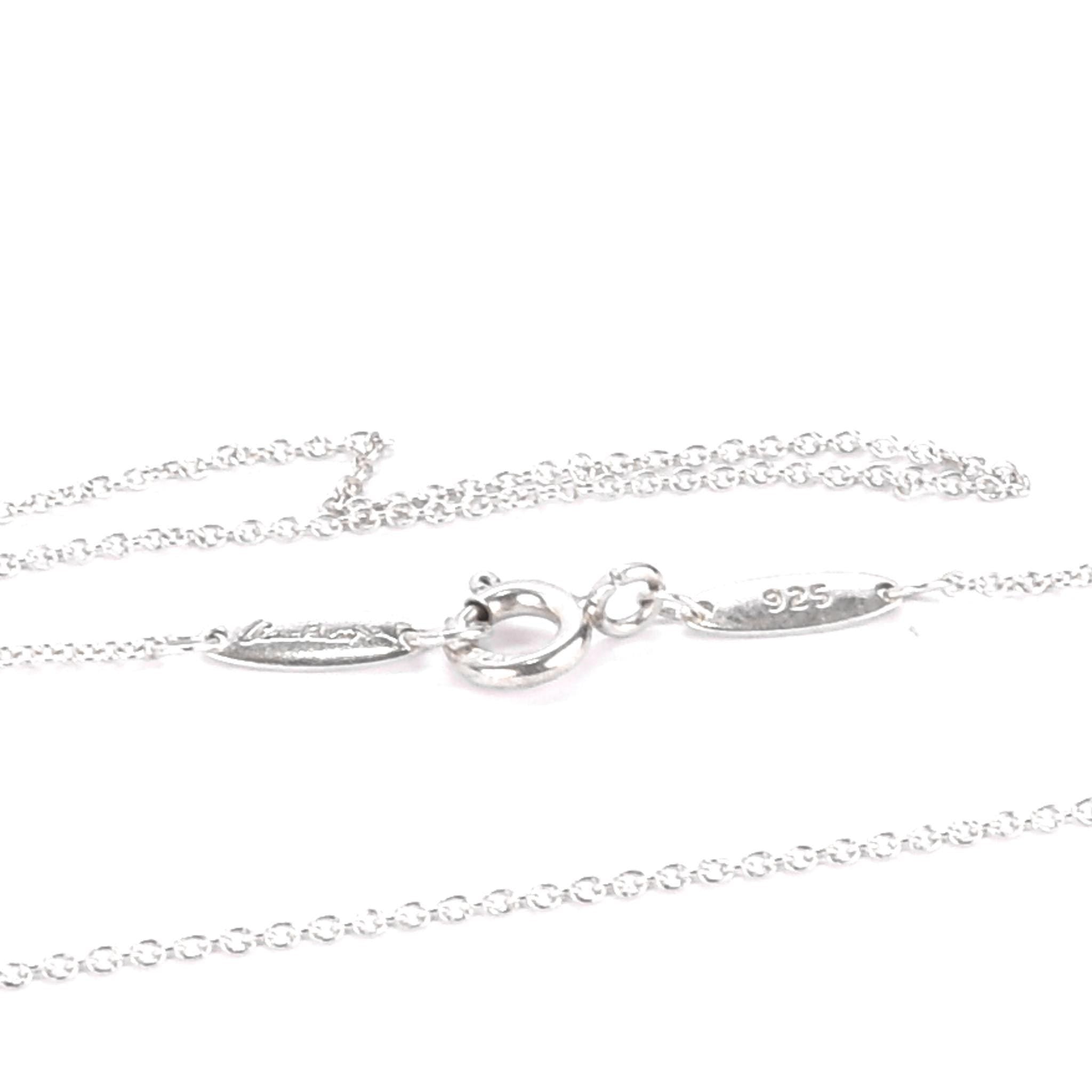 Vintage Tiffany & Co. Elsa Peretti Sterling Silver Cross Necklace