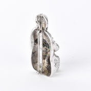Sterling Silver Native American Storyteller Pendant/Brooch